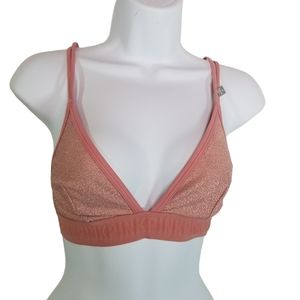 PINK Victorias Secret pink shimmer bralette